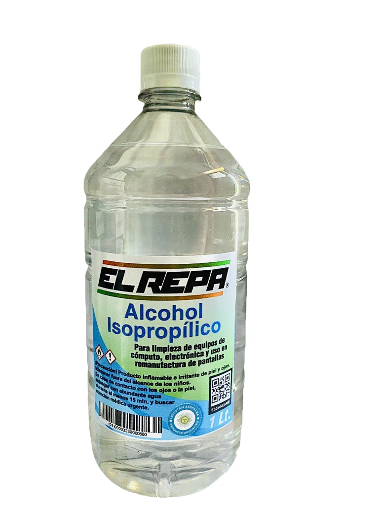 Alcohol isopropilico x1LT ELREPA 