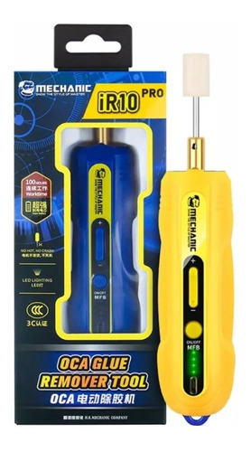 Ir10 Pro Mechanic 6 En 1 Removedor De Gel Oca Mini Drill 