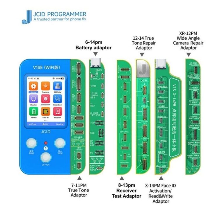 JC V1SE WIFI - Programador con 6 boards 