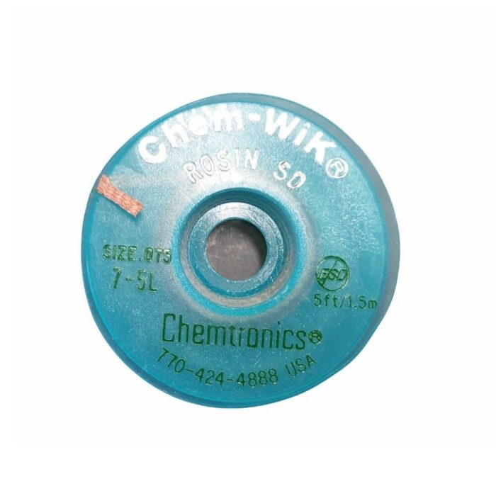 MALLA Chemtronics 7 - 5ft CHEM-WIK - Verde - Rosin sd 