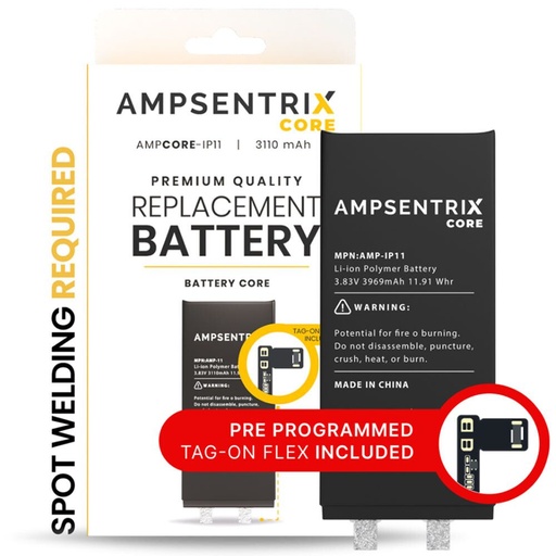 Bateria IPHONE 11 PRO Ampsentrix 