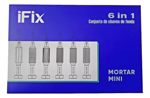 Set De Destornilladores IFIX Mini Mortar 6 En 1  