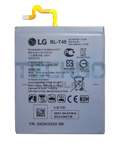 [BL-T49] BATERIA LG K41S k51s k60 k60s 