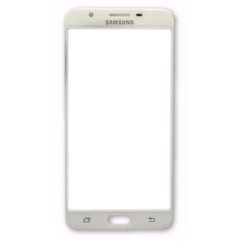 VIDRIO GLASS SIN OCA SAMSUNG J7 PRIME BLANCO 