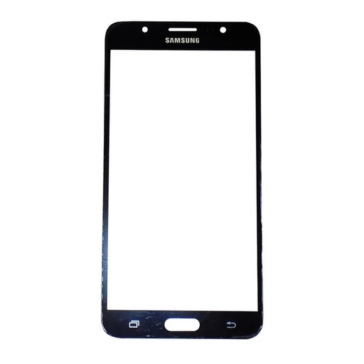 VIDRIO GLASS SIN OCA SAMSUNG J7 2016 NEGRO