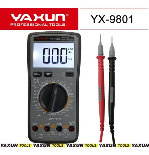 Tester Yaxun Yx-9801 autorrango  